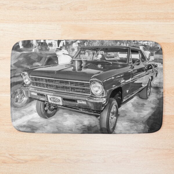 Item preview, 1967 Blue Chevrolet Nova Super Sport B&W X1100 designed and sold by RichFrancoCars.