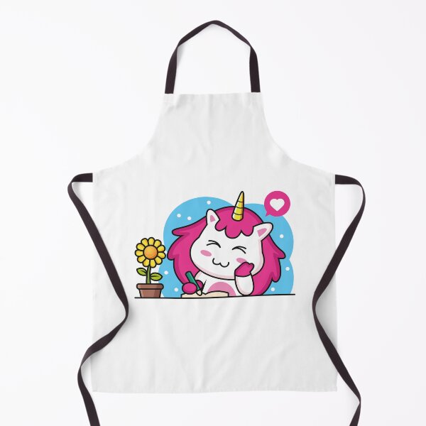 Item preview, Cute Laptop Sticker Unicorn designed and sold by ChrisPrintables.