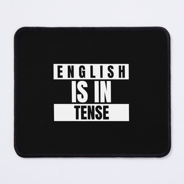 Item preview, English is in tense designed and sold by Alana  Keller Lopes.
