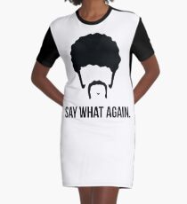 Say What Again - Pulp Fiction Graphic T-Shirt Dress