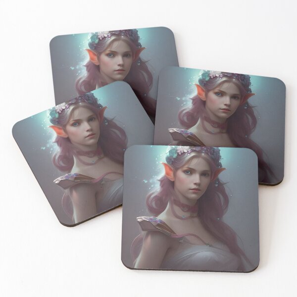 Item preview, Cute Fantasy Elf Princess Purple and Blue designed and sold by Eliteijr.
