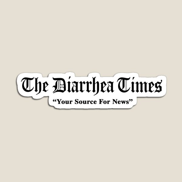 Item preview, Nathan for You - The Diarrhea Times Shirt designed and sold by mcjakeg.