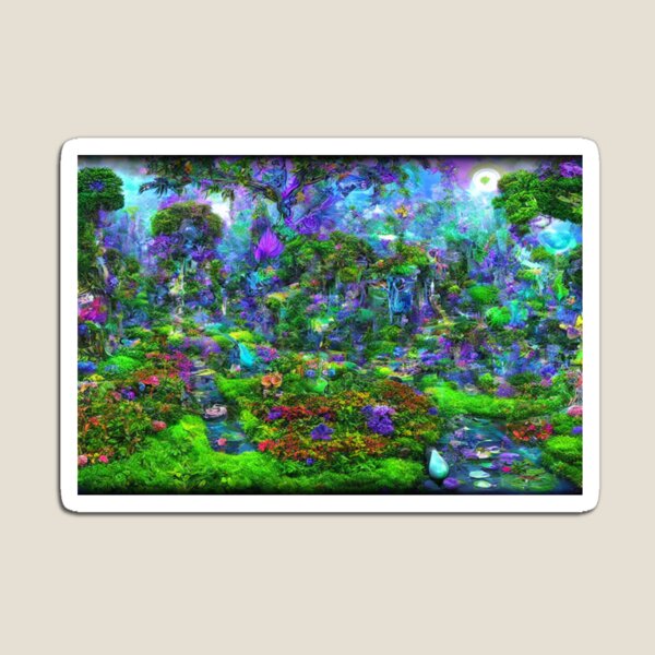 Item preview, Colorful Fairy Garden designed and sold by calibrit.