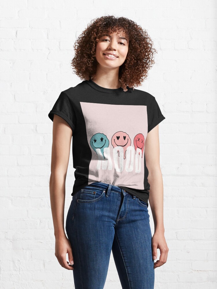 Discover Mood Smiley Face Classic T-Shirt