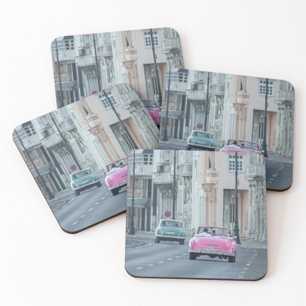 Item preview, Pink Classic Car Malecon | Havana Cuba designed and sold by PhotosByVille.
