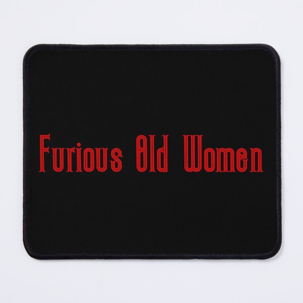 Item preview, Furious Old Women designed and sold by Pixelchicken.