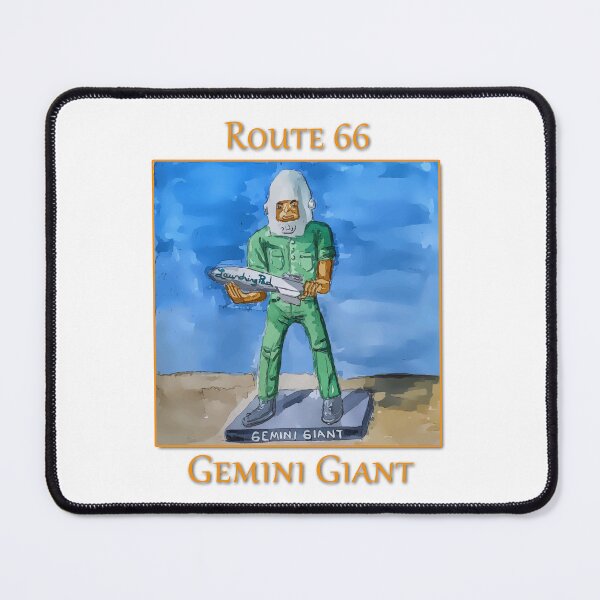 Item preview, Gemini Giant on Route 66 in Wilmington Illinois.  Also know as Muffler Man- WelshDesigns designed and sold by welshdesigns.