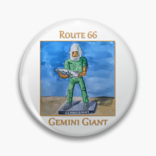 Item preview, Gemini Giant on Route 66 in Wilmington Illinois.  Also know as Muffler Man- WelshDesigns designed and sold by welshdesigns.