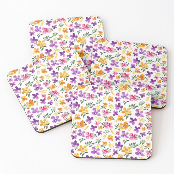 Item preview, Happy Days - Watercolor florals designed and sold by Orly Fuchs Galchen.