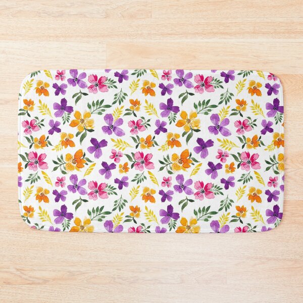 Item preview, Happy Days - Watercolor florals designed and sold by Orly Fuchs Galchen.