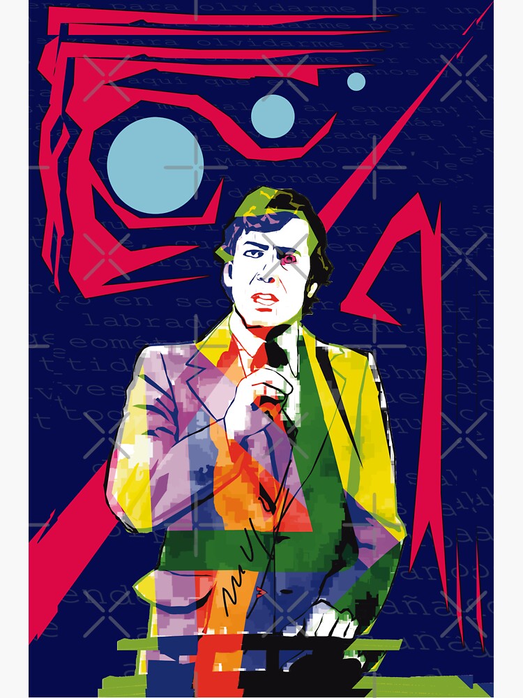 &ldquo;Mario Vargas Llosa&rdquo; Sticker for Sale by exilekings | Redbubble