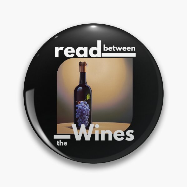 Item preview, Simple Read Between the Wines designed and sold by TheCreativeFab.