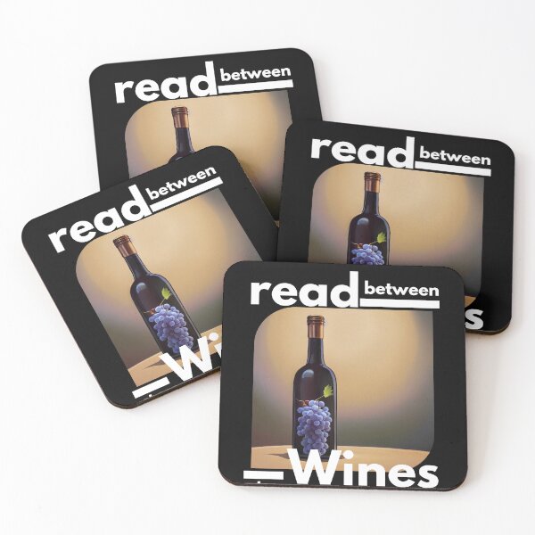Item preview, Simple Read Between the Wines designed and sold by TheCreativeFab.