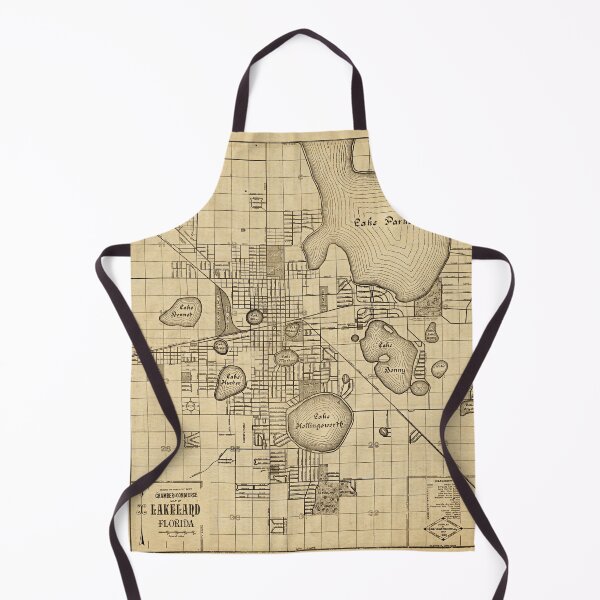 Item preview, 1925 Map of Lakeland, Florida designed and sold by Maddie-iceee.