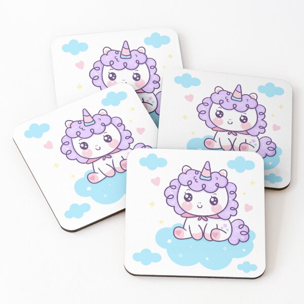 Item preview, Cute Unicorn On His Cloud designed and sold by ChrisPrintables.