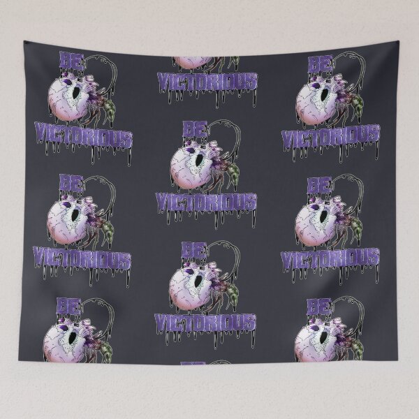 Item preview, Demon Skull Hermit Crab: Be Victorious (Purple) designed and sold by iduzarts.