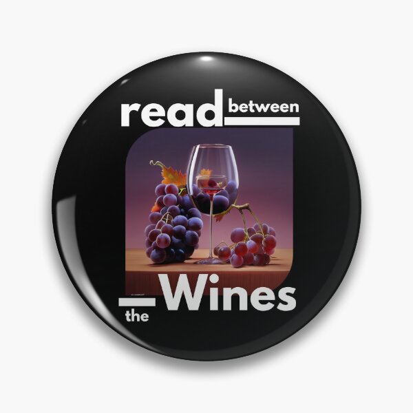 Item preview, Grapes Read Between the Wines designed and sold by TheCreativeFab.