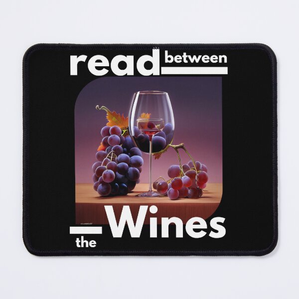 Item preview, Grapes Read Between the Wines designed and sold by TheCreativeFab.