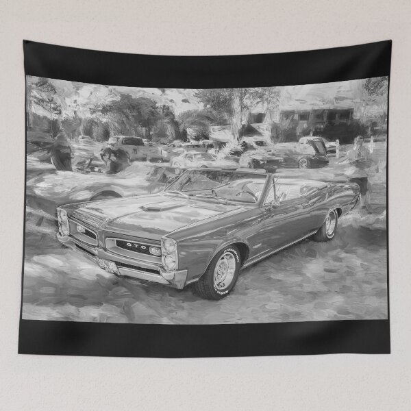Item preview, 1966 Red Pontiac GTO B&W X101 designed and sold by RichFrancoCars.