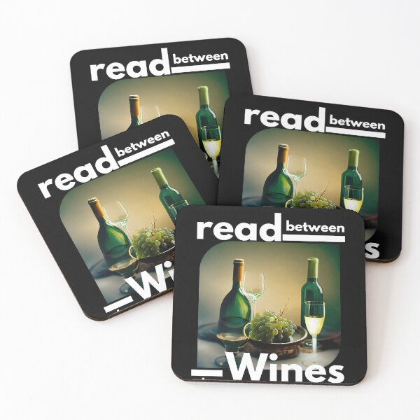 Item preview, Green Read Between the Wines designed and sold by TheCreativeFab.