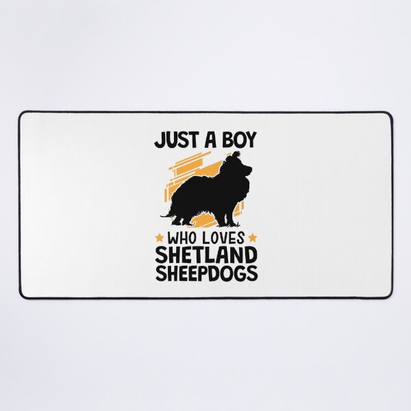 Item preview, Just a boy who loves Shetland Sheepdog designed and sold by madgrfx.