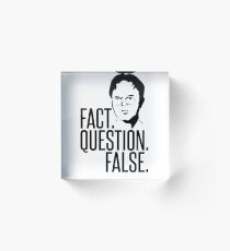 Dwight Schrute Acrylic Block