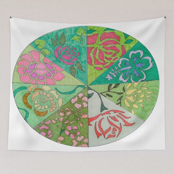 Item preview, Quaternity - Flora designed and sold by SavantArtist.