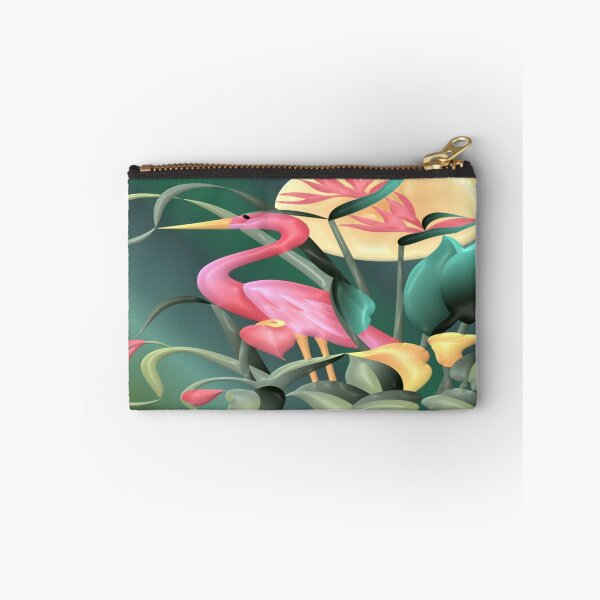 Item preview, Flamingo & Flowers Graphic designed and sold by Paula Helit.