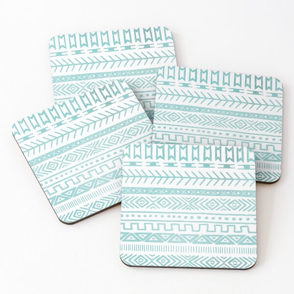 Item preview, blue tribal pattern designed and sold by Aquilicun.