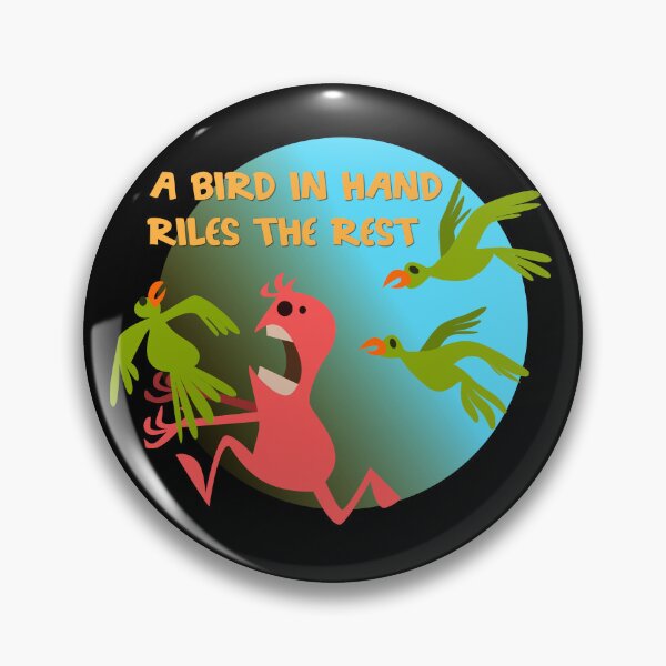 Item preview, A Bird In Hand Riles The Rest designed and sold by ArtGraffita.