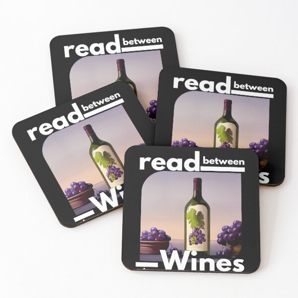 Item preview, Purple Grapes Read Between the Wines designed and sold by TheCreativeFab.