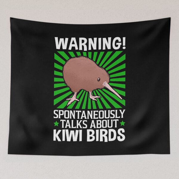 Artikelvorschau, Redet spontan über Kiwi Vogel Neuseeland entworfen und verkauft von madgrfx.