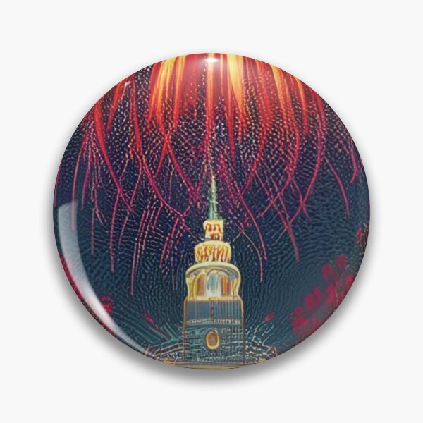 Item preview, Abstract Orange Fireworks designed and sold by IWantHolidays.