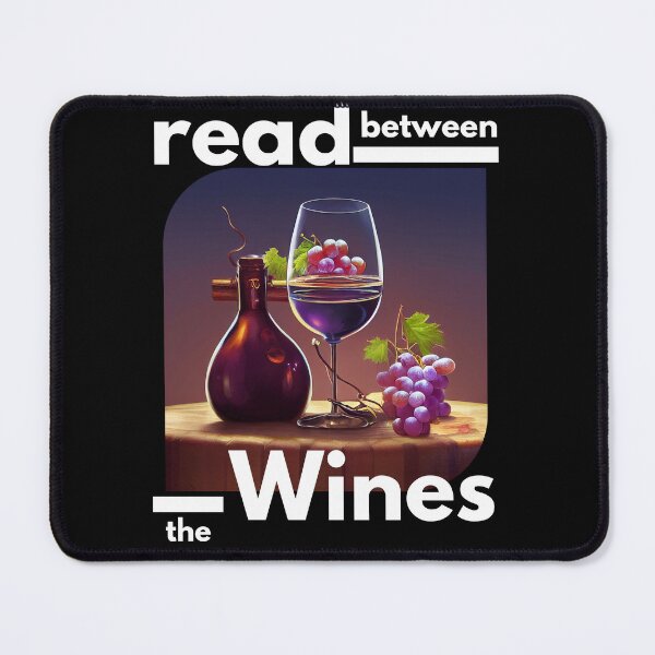 Item preview, Vivid Read Between the Wines designed and sold by TheCreativeFab.