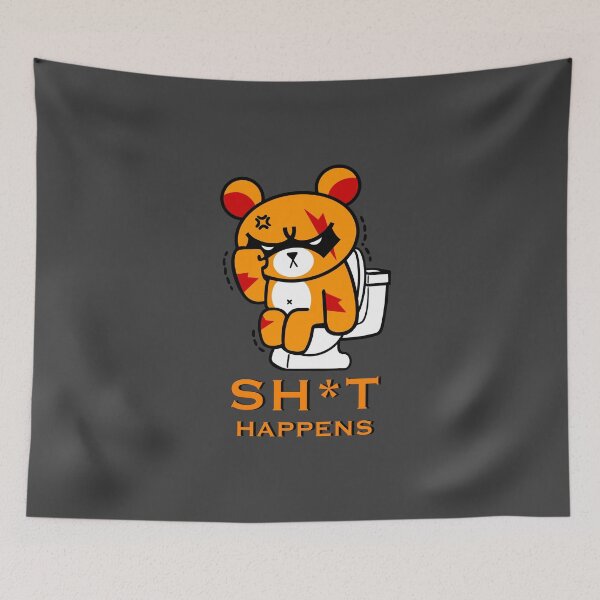 Item preview, Sh*t happens designed and sold by OnlyCoolDesigns.