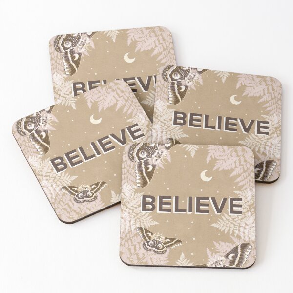 Artikelvorschau, Believe Magic Mystical Moth Bastelpapier entworfen und verkauft von Nelli Khatmoullina.
