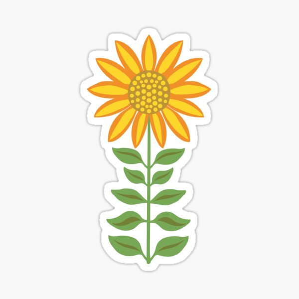 Folk Floral Stickers