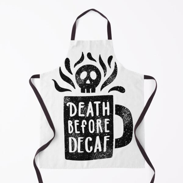 Item preview, Death Before Decaf designed and sold by grabbacuppajava.