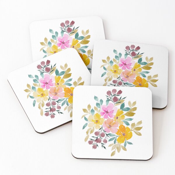 Item preview, Watercolor Flowers designed and sold by Orly Fuchs Galchen.