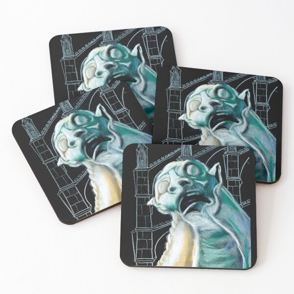 Item preview, Gargoyle Pastels on Black Arches designed and sold by ThomasHeadArt.