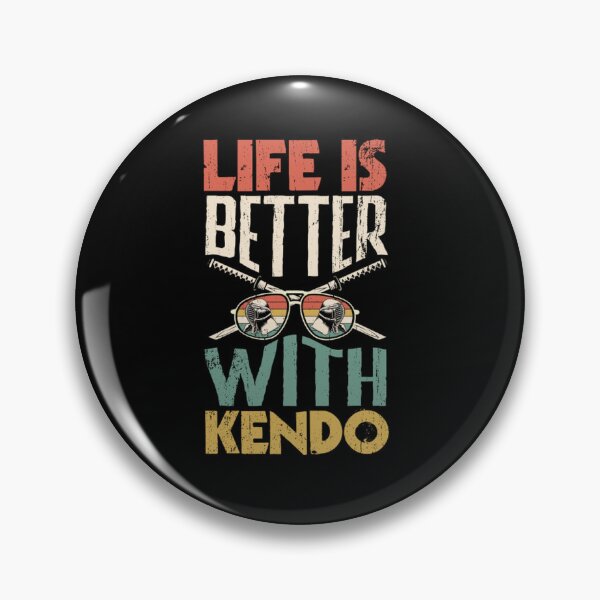 Item preview, Kendo Martial Arts Kendoka Life Is Better With Kendo  designed and sold by Dorothy Dempsey.