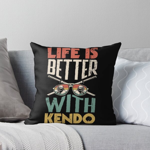Item preview, Kendo Martial Arts Kendoka Life Is Better With Kendo  designed and sold by Dorothy Dempsey.