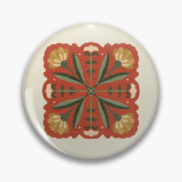 Item preview, Modern Fraktur Floral designed and sold by Lily Carter.