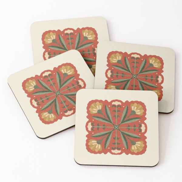 Item preview, Modern Fraktur Floral designed and sold by Lily Carter.