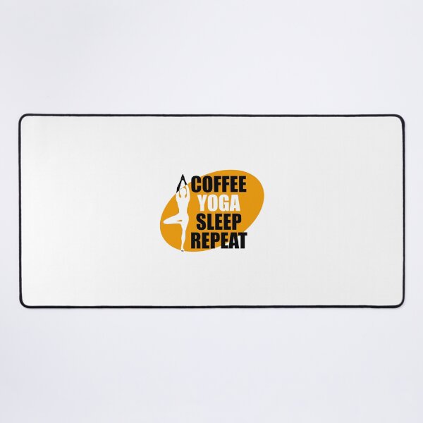 Item preview, Coffee yoga sleep repeat designed and sold by VimuDS.