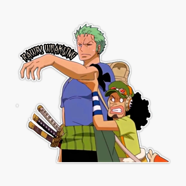 Adesivo Anime One Piece 24 pçs - Luffy, Zoro, Nami, Usopp, Sanji