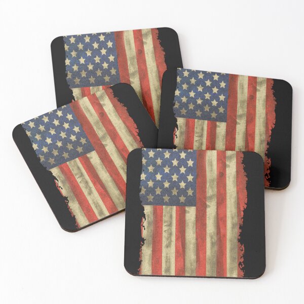 Item preview, United States Flag Distressed Retro designed and sold by TastySpace.