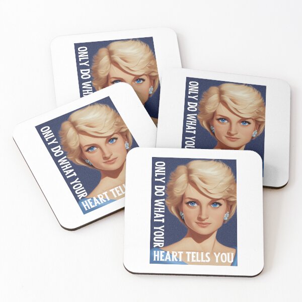 Item preview, Only Do What Your Heart Tells You - Lady Di - Quote - Princess Diana designed and sold by Fenay Designs.