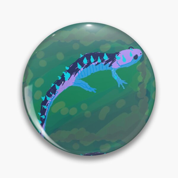 Artikelvorschau, Eisgefleckter Salamander entworfen und verkauft von enchantedvibes.