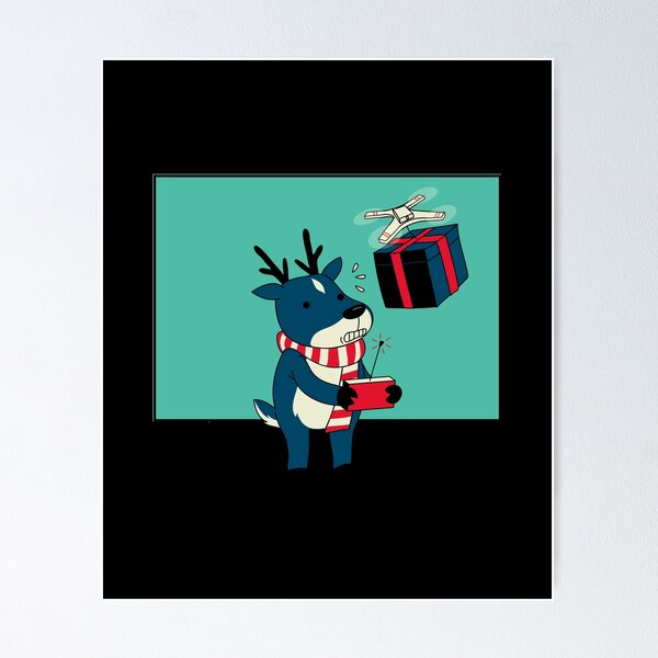 Aperçu de l'œuvre T-shirt drôle Design Merry Cristmas Happy New Year Gift créée et vendue par Jacky-Bone.